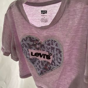 Toddler Girl Levi Crop Shirt 2T